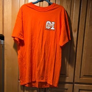 Gildan Bright Orange Graphic Tee